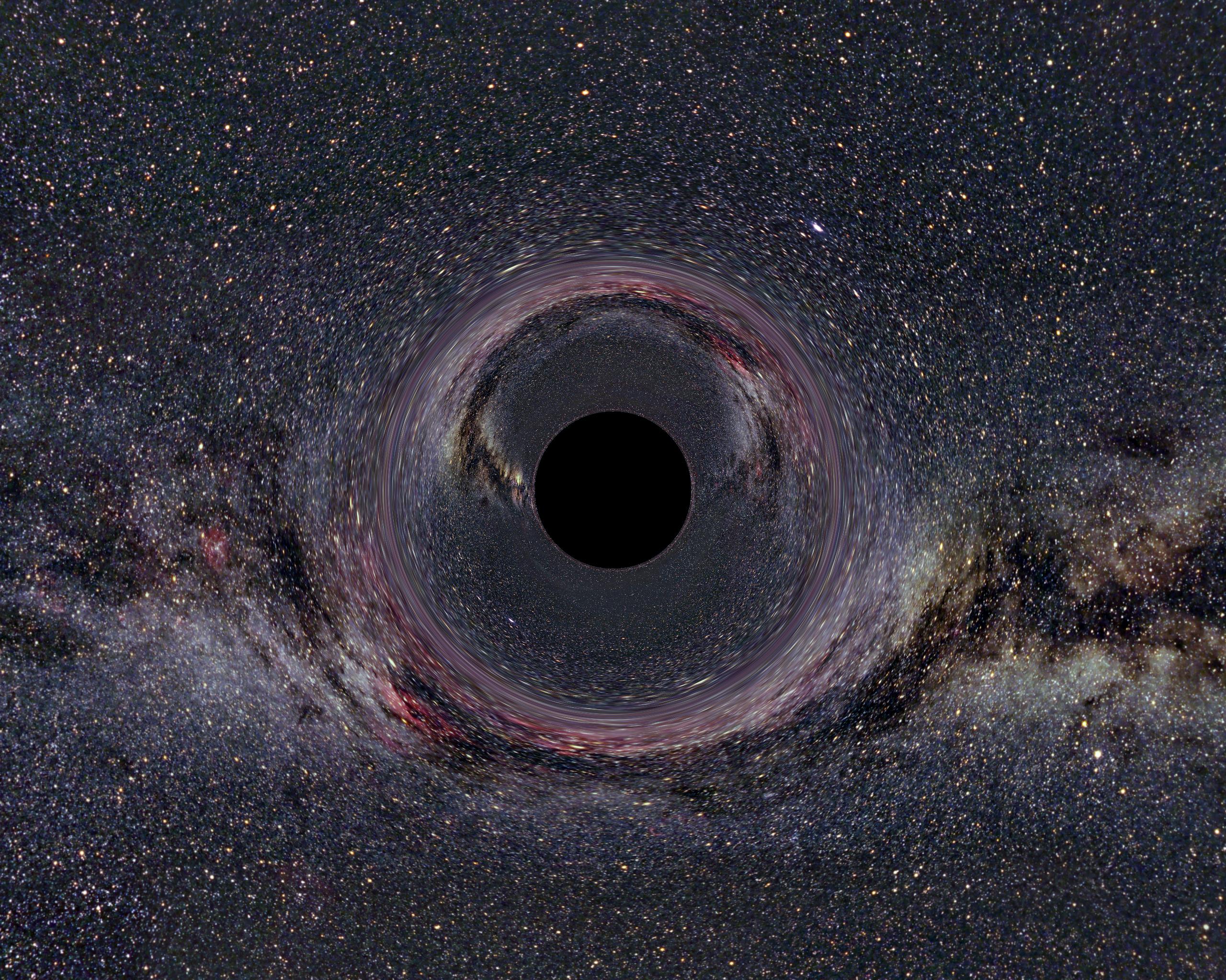black hole by Ute Kraus